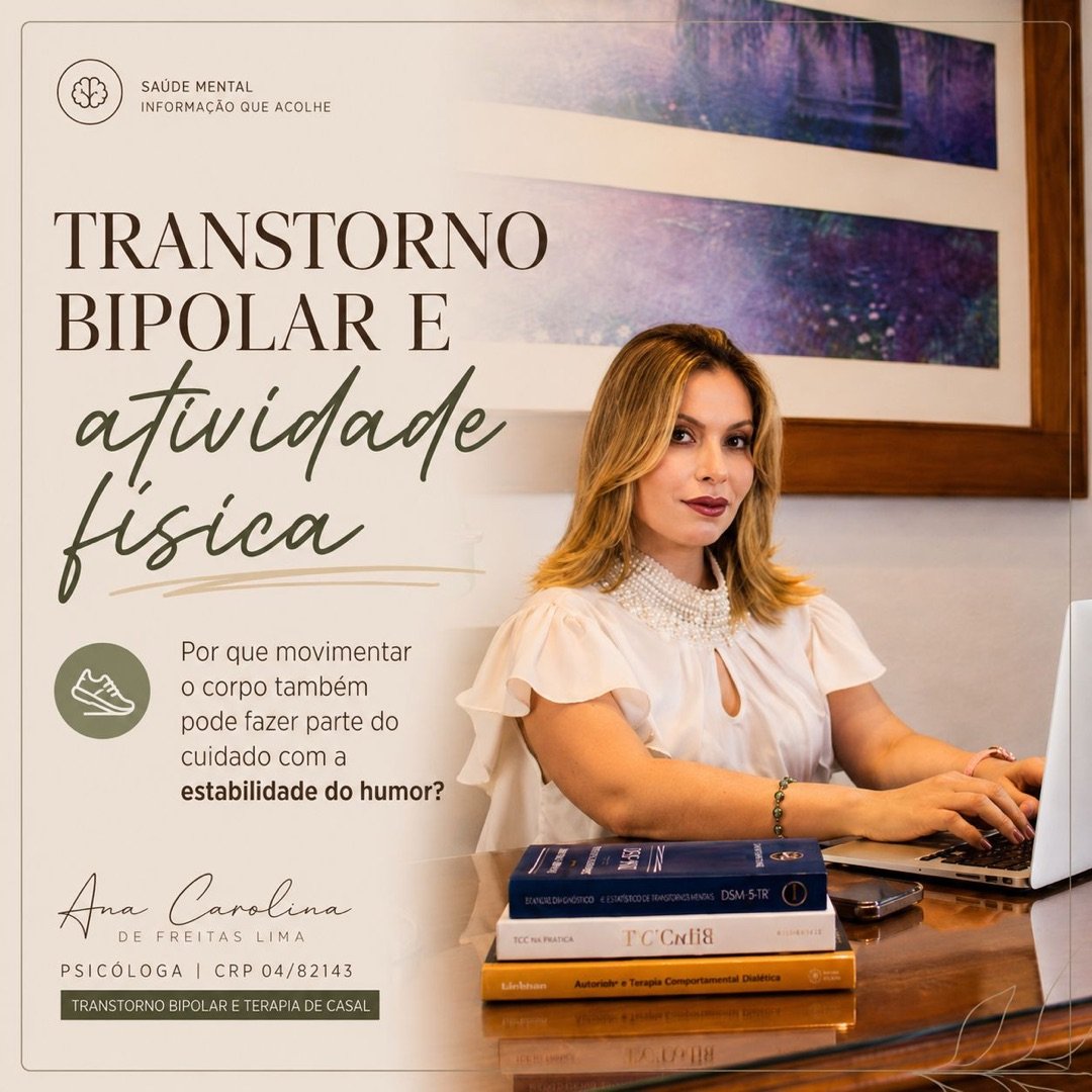 Publicação da Ana: transtorno bipolar e atividade física